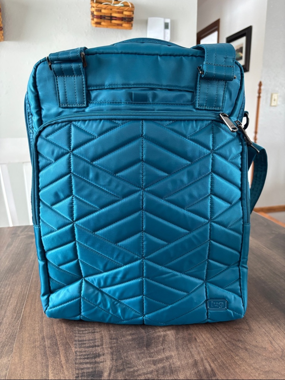 Ranger XL Lug bag. Teal color. Like new